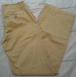 New York and company khakis size 4